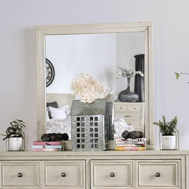  Furniture of America Tywyn CM7365WH-M Mirror IMAGE 1