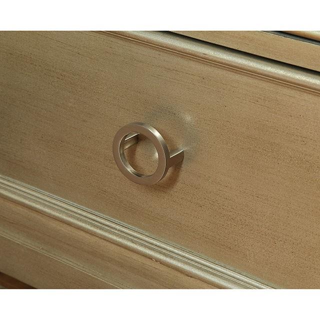  Size_California King  -- Furniture of America Enid Panel Bed IMAGE 3