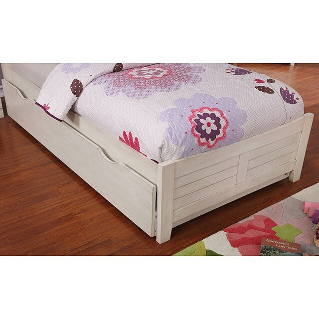  Color_Antique White  Size_Twin  -- Brogan CM7517WH-T-BED Twin Bed IMAGE 5
