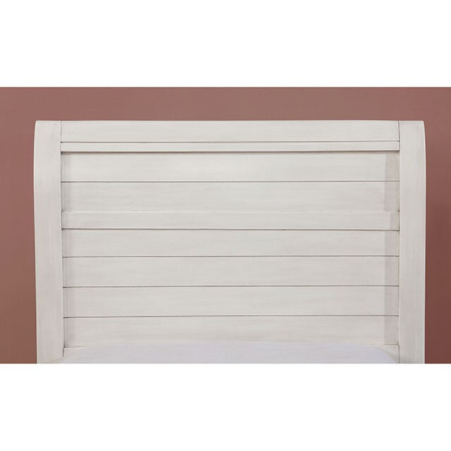  Color_Antique White  Size_Twin  -- Brogan CM7517WH-T-BED Twin Bed IMAGE 6