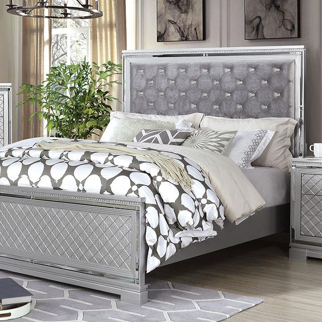  Size_King  -- Belleterre CM7518EK-BED E.King Bed IMAGE 1