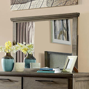  Furniture of America Berenice CM7528GY-M Mirror IMAGE 1