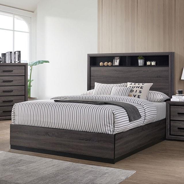  Size_California King  -- Conwy Bookcase Bed IMAGE 1