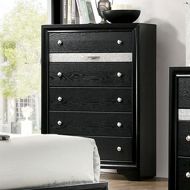  Furniture of America Chrissy CM7552BK-C Chest IMAGE 1