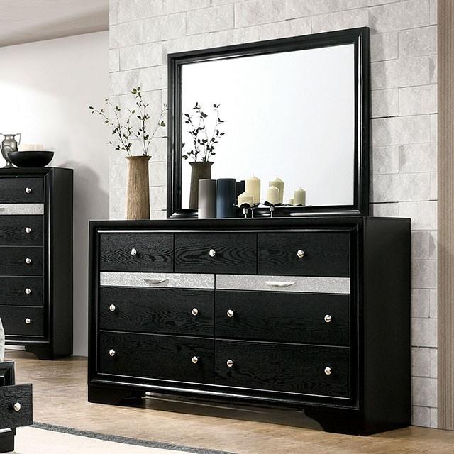  Furniture of America Chrissy CM7552BK-D Dresser IMAGE 1
