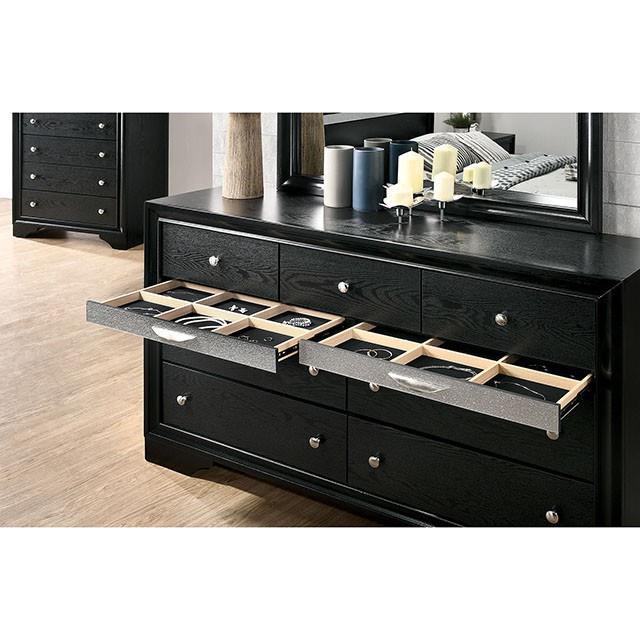  Furniture of America Chrissy CM7552BK-D Dresser IMAGE 1