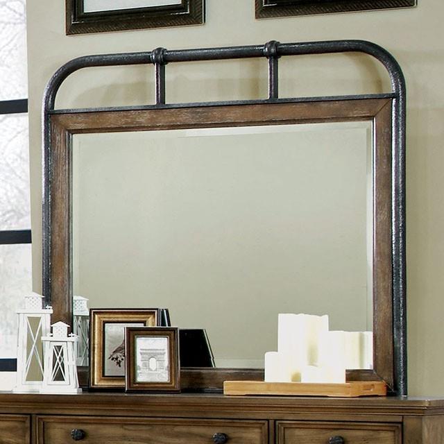  Furniture of America Mcville CM7558MM Mirror w/ Metal Frame IMAGE 1