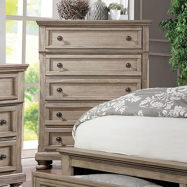  Furniture of America Wells CM7568C Chest IMAGE 1