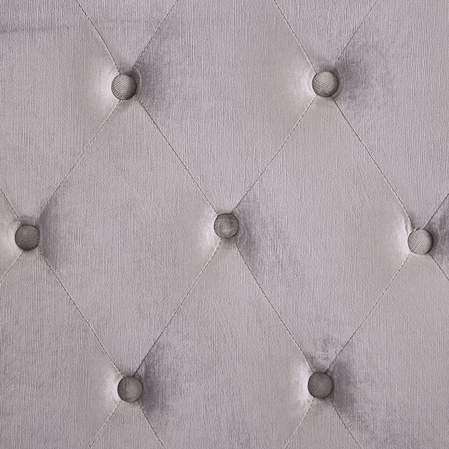  Color_Grey  Size_King  -- Rosabelle Upholstered Platform Bed IMAGE 5