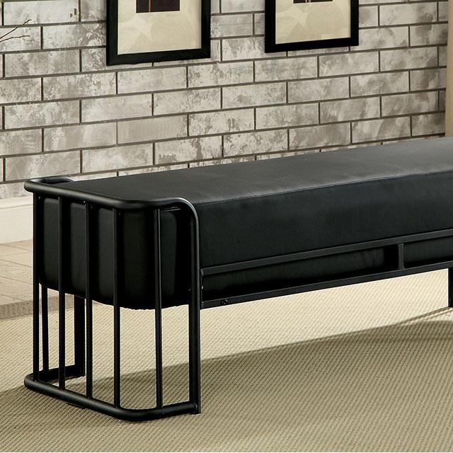  Furniture of America Charla CM7716BN-PK Bench IMAGE 1