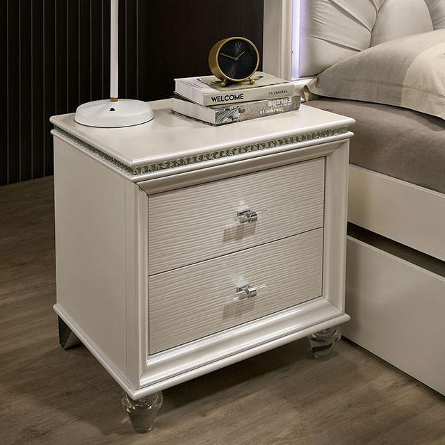  Furniture of America Allie CM7901N Night Stand IMAGE 1