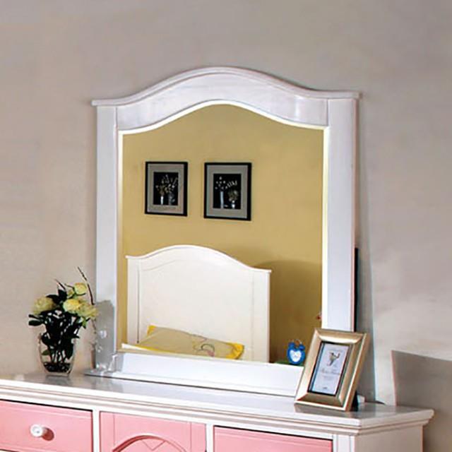  Furniture of America Aila CM7916PW-M Mirror IMAGE 1