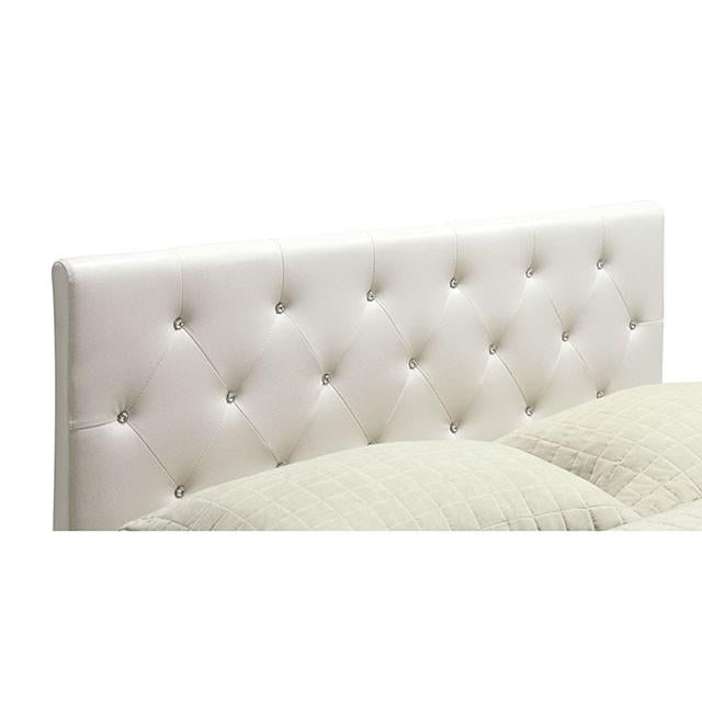  Color_White  Size_Twin  -- Velen CM7949WH-T-BED-VN Twin Bed IMAGE 3