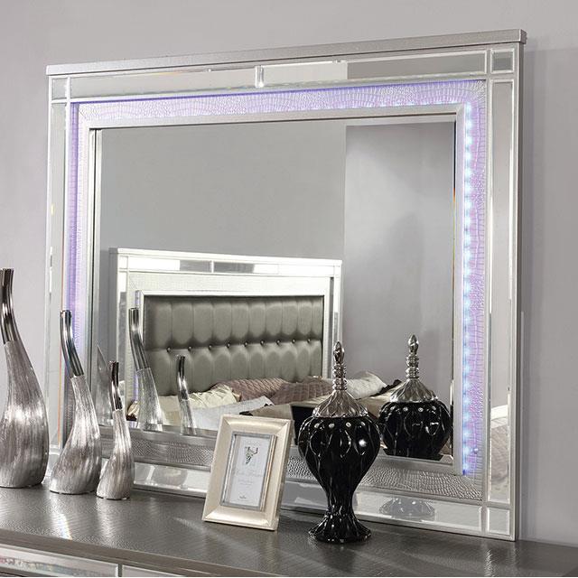  Furniture of America Brachium CM7977SV-M Mirror IMAGE 1