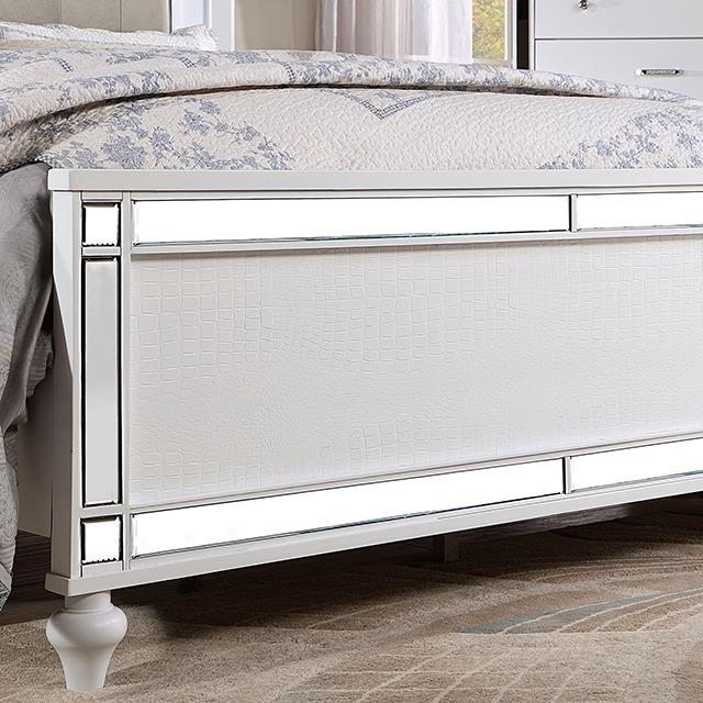 Color_White  Size_King  -- Brachium CM7977WH-EK-BED E.King Bed IMAGE 5