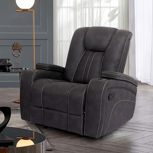  Furniture of America Amirah CM9903-CH Glider Recliner IMAGE 1