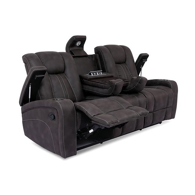  Furniture of America Amirah CM9903-LV Glider Loveseat IMAGE 6