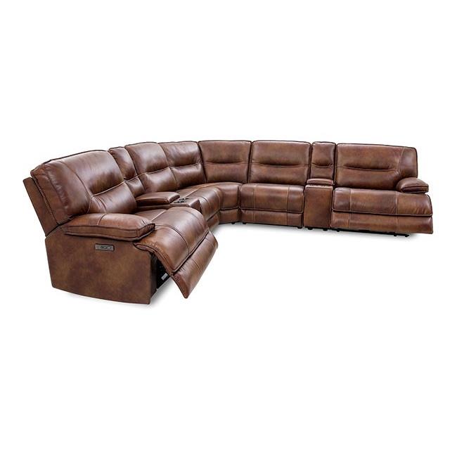  Furniture of America Louella CM9905-SECT Power Sectional IMAGE 3
