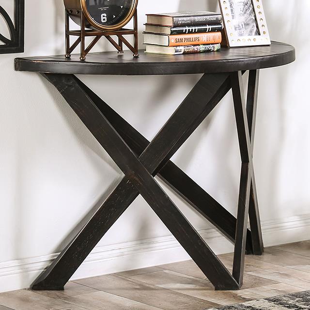  Furniture of America Culver EM4003BK-S Sofa Table IMAGE 1