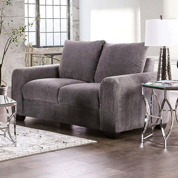  Furniture of America Dagmar EM6723GY-LV Loveseat IMAGE 1