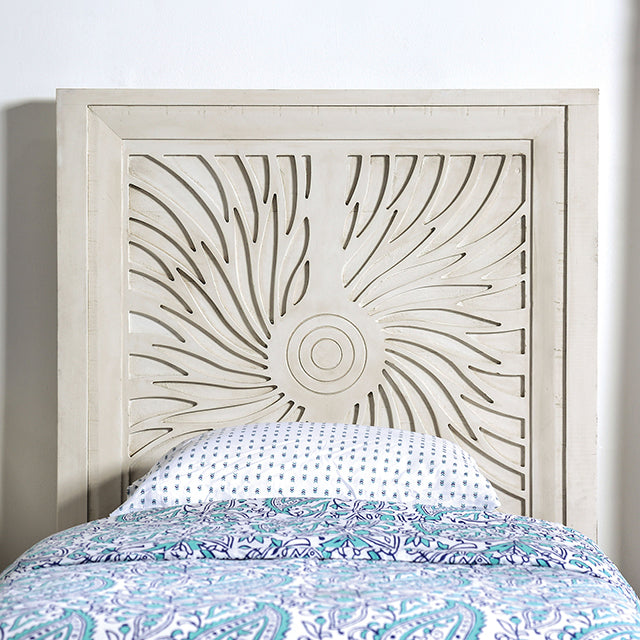  Size_Twin  -- Geneva EM7080IV-T-BED Twin Bed IMAGE 3