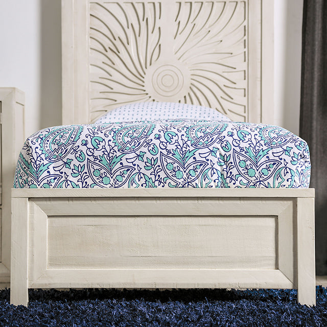  Size_Twin  -- Geneva EM7080IV-T-BED Twin Bed IMAGE 4