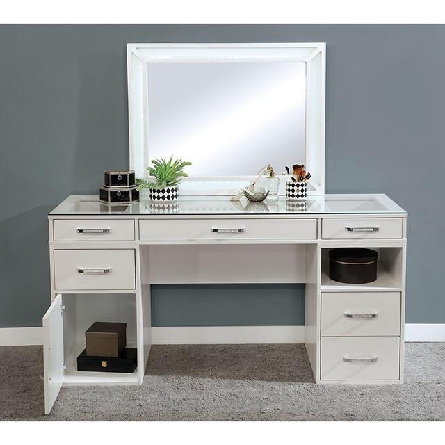  Furniture of America Vickie FOA-DK5684WH-PK Vanity Set IMAGE 5