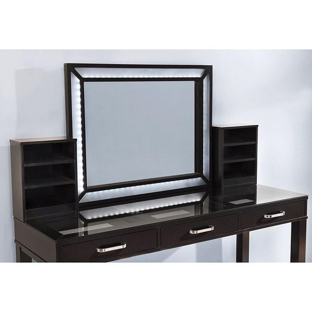  Furniture of America Stephanie FOA-DK5685DG-PK Vanity Set IMAGE 3