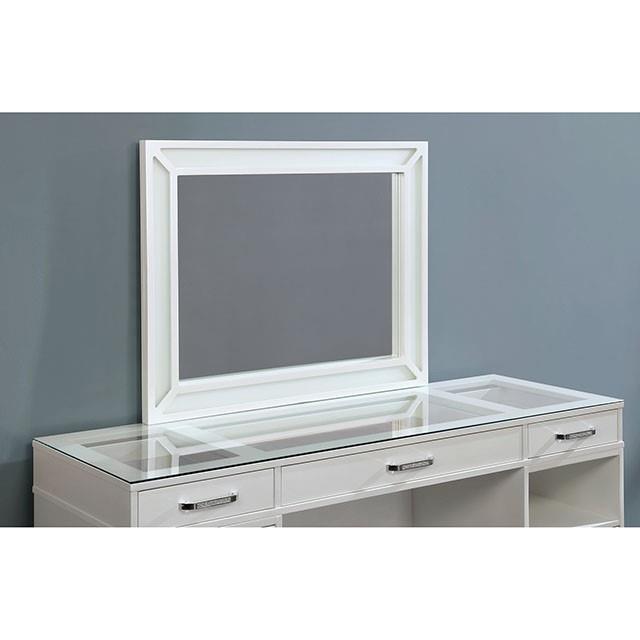  Furniture of America Stephanie FOA-DK5685WH-PK Vanity Set IMAGE 5