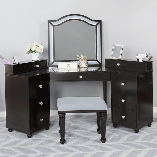  Furniture of America Tracie FOA-DK5686DG-PK Vanity Set IMAGE 1