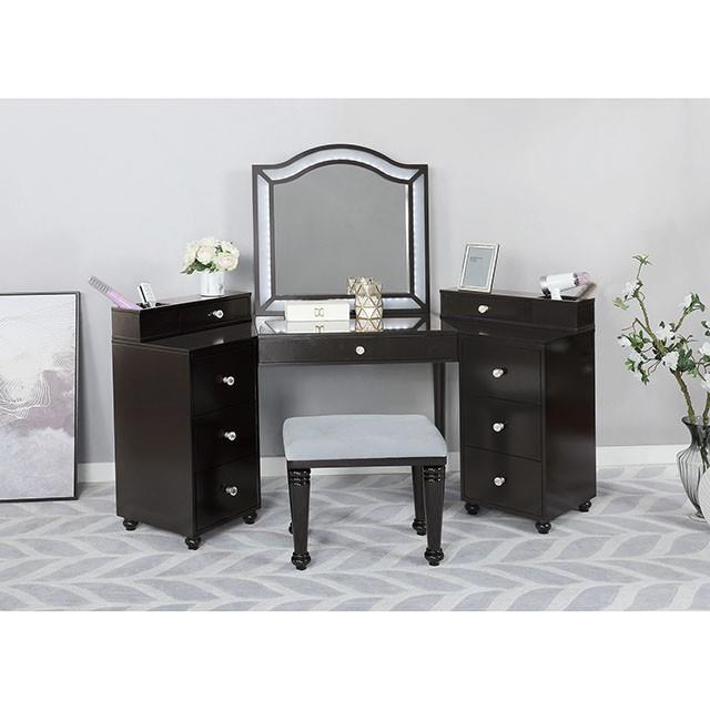  Furniture of America Tracie FOA-DK5686DG-PK Vanity Set IMAGE 2