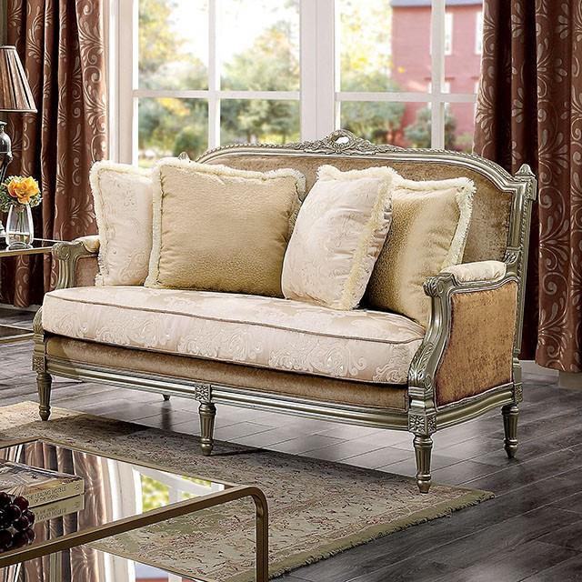  Furniture of America Langleben FOA6782-LV Love Seat IMAGE 1