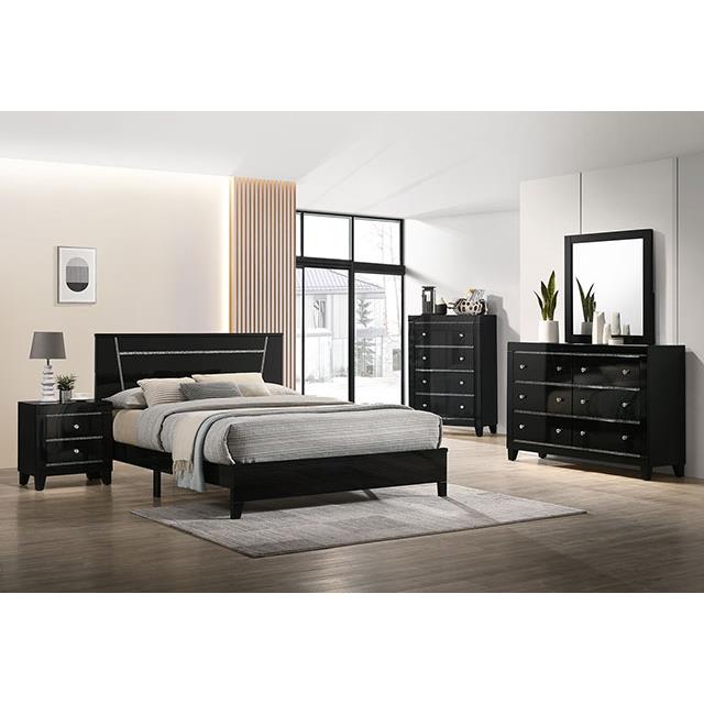  Color_Black  Size_California King  -- Magdeburg Bed IMAGE 2