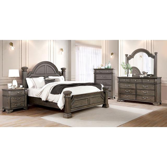  Color_Grey  Size_California King  -- Pamphilos Poster Bed IMAGE 2