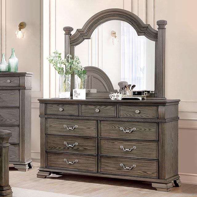  Furniture of America Pamphilos FOA7144GY-D Dresser IMAGE 1