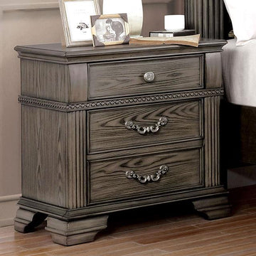  Furniture of America Pamphilos FOA7144GY-N Night Stand IMAGE 1