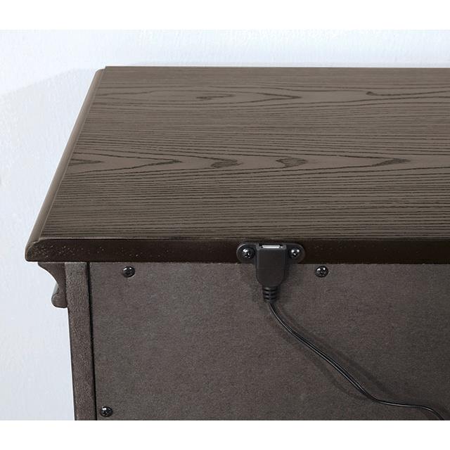  Color_Grey  Size_Queen  -- Pamphilos FOA7144GY-Q-BED Queen Bed IMAGE 4