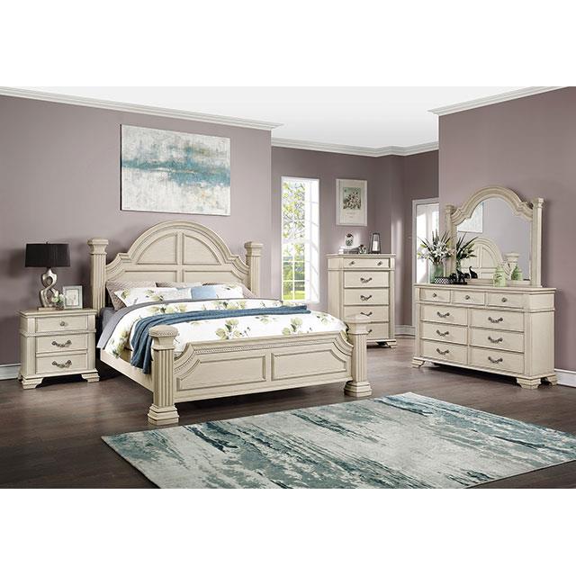  Furniture of America Pamphilos FOA7144WH-C Chest IMAGE 2