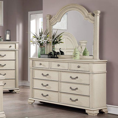  Furniture of America Pamphilos FOA7144WH-D Dresser IMAGE 1
