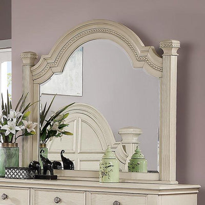  Furniture of America Pamphilos FOA7144WH-M Mirror IMAGE 1