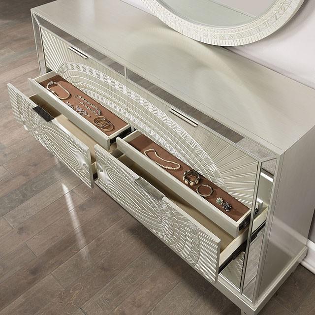  Furniture of America Valletta FOA7157D Dresser IMAGE 2
