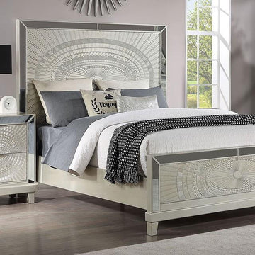  Size_King  -- Furniture of America Valletta Panel Bed IMAGE 1