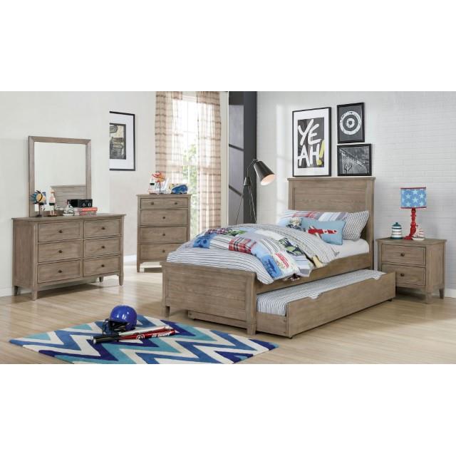  Size_Twin  -- Vevey FOA7175T-BED Twin Bed IMAGE 2