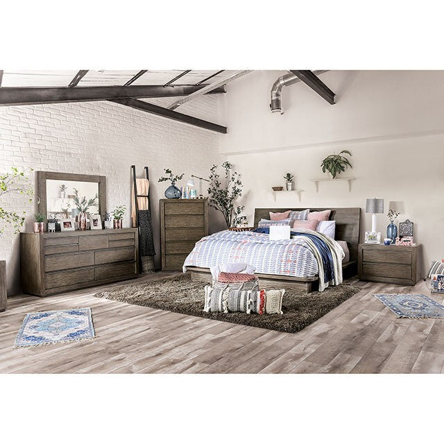  Furniture of America Pickstown FOA7491CK-BED Cal.King Bed IMAGE 1
