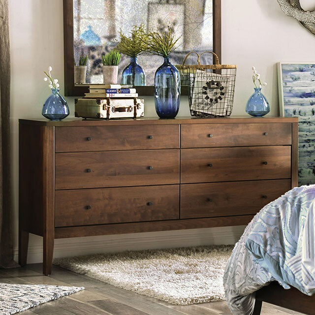  Furniture of America Willamette 6-Drawer Dresser FOA7601D-6D IMAGE 5