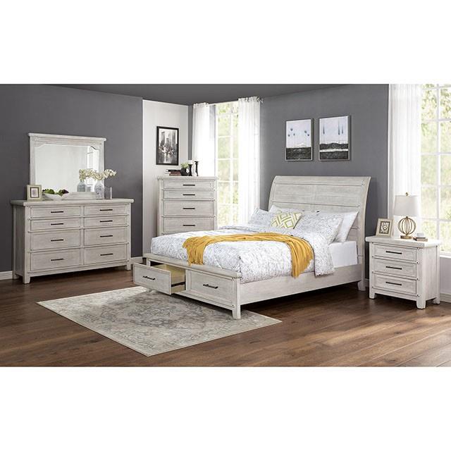  Size_California King  -- Shawnette King Panel Bed with Storage IMAGE 2