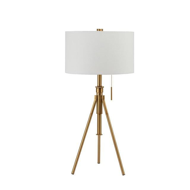  Furniture of America Zaya L731171T-GL Table Lamp IMAGE 1