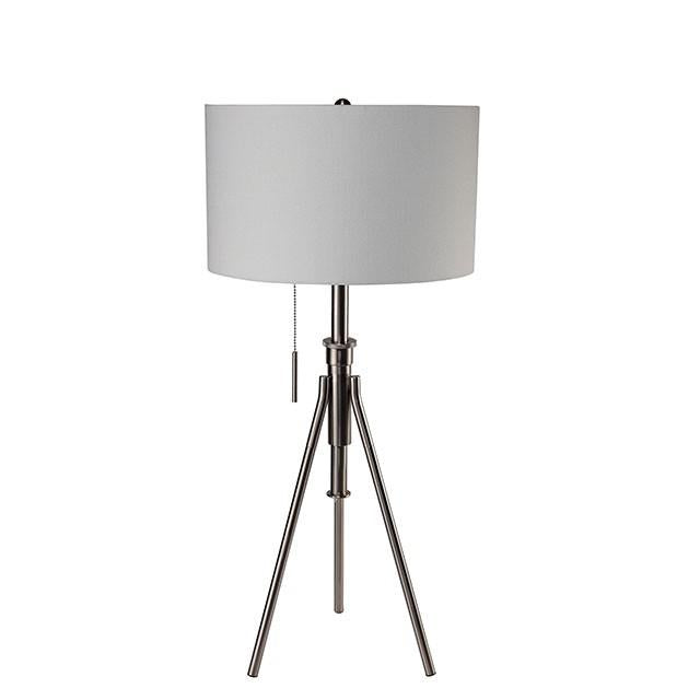  Furniture of America Zaya L731171T-SV Table Lamp IMAGE 1