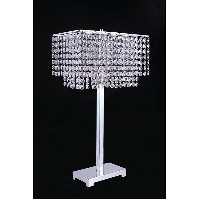  Furniture of America Rena L7732CR Table Lamp IMAGE 1