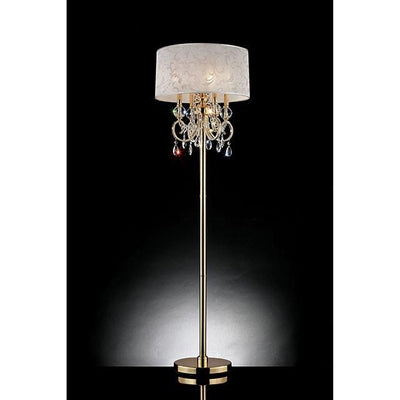  Furniture of America Deborah L9155F Floor Lamp IMAGE 1